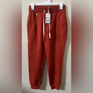 FIGS Women’s XXS Petite Zamora 2.0 Jogger Scrub Pant •Auburn